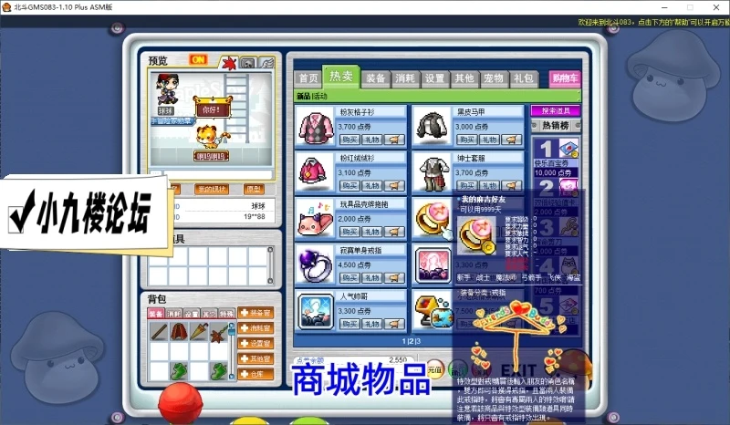 图片[6]-冒险岛单机版经典怀旧版083电脑全屏拾取吸怪任务剧情转生网页GM-游戏藏宝湾